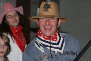 Cow boy et Père Noël au rendez vous