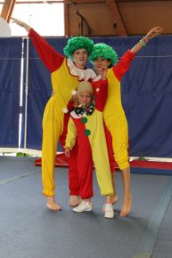 Les clowns étaient au rendez-vous