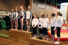 1ère place pour les benjamine-minime critérium 2