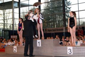 Pauline 1ère Minime critérium 1