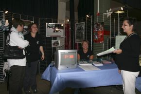 Le stand de l‘ AGC dans la salle Adalhart