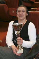 Sheriane Abdelkrim à la poutre 